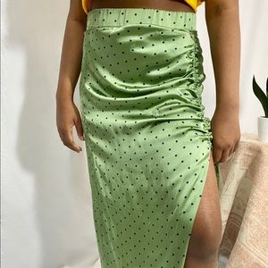 Zara Polka Dot Skirt